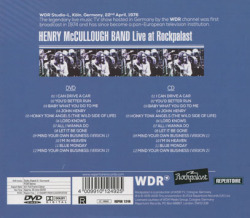 HENRY McCULLOUGH BAND/Live At Rockpalast (1976/DVD+CD) (ヘンリー・マッカロク・バンド/UK)