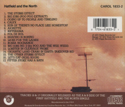 HATFIELD AND THE NORTH/Same(Used CD) (1974/1st) (ハットフィールド＆ザ・ノース/UK)