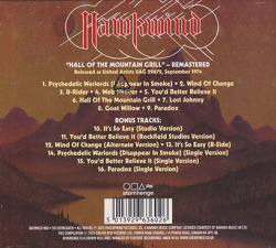 HAWKWIND/Hall Of The Mountain Grill: Remastered And Expanded Edition (1974/5th) (ホークウインド/UK)
