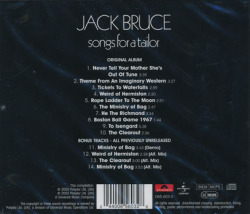 JACK BRUCE/Songs For A Tailor (1969/1st) (ジャック・ブルース/UK)