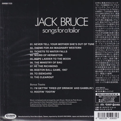 JACK BRUCE/Songs For A Tailor(ソングス・フォー・ア・テイラー) (1969/1st) (ジャック・ブルース/UK)