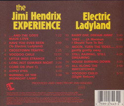 JIMI HENDRIX EXPERIENCE/Electric Ladyland(Used CD) (1968/3rd) (ジミ・ヘンドリックス・エクスペリエンス/USA)