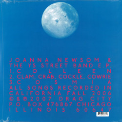 JOANNA NEWSOM/& The Ys Street Band E.P.(12inch EP) (2007) (ジョアンナ・ニューサム/USA)