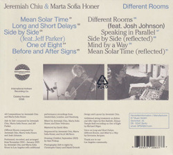 JEREMIAH CHIU & MARTA SOFIA HONER/Different Rooms (2025/2nd) (ジェレマイア・チュウ＆マルタ・ソフィア・ホーナー/USA)