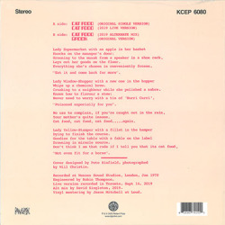KING CRIMSON/Cat Food: 50th Anniversary Edition(10inch Vinyl EP) (1970/Single) (キング・クリムゾン/UK)