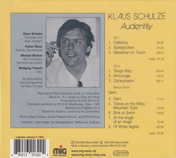 KLAUS SCHULZE/Audentity(2CD) (1983/15th) (クラウス・シュルツェ/German)