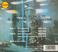 KLAUS SCHULZE/Cyborg(Used 2CD) (1973/2nd) (クラウス・シュルツ/German)