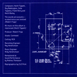 KEITH TIPPETT/Blueprint (1972/1st) (キース・ティペット/UK)