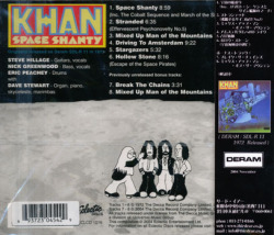 KHAN/Space Shanty (1972/only) (カーン/UK)