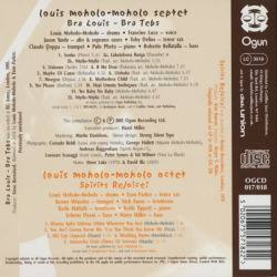LOUIS MOHOLO/Bra Louis-Bra Tebs + Spirits Rejoice! (1978+95/1st+Unreleased) (ルイス・モホロ/South Africa,UK)