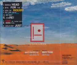 L'EVOLUZIONE/Antibiotic Rhythm(アンチバイオテックリズム)(Used CD) (1999/only) (レヴォルツィオーネ/Japan)