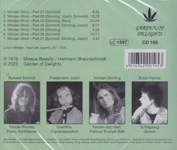 MISSUS BEASTLY/Minden 1976 (1976/Live) (ミサス・ビーストリー/German)