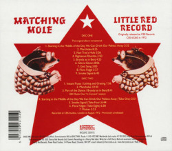 MATCHING MOLE/Little Red Record: Expanded 2CD Edition (1972/2nd) (マッチング・モウル/UK)