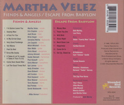 MARTHA VELEZ/Fiends & Angels + Escape From Babylon (1969+76/1+4th) (マーサ・ベレス/USA,UK)