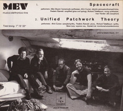 MUSICA ELETTRONICA VIVA/Spacecraft/Unified Patchwork Theory(Used CD) (1967+90) (ムジカ・エレットロニカ・ヴィヴァ/Italy,USA)