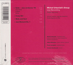 MICHAL URBANIAK'S GROUP/Live Recording (1971/1st) (ミハル・ウルバニアクズ・グループ/Poland)