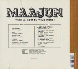 MAAJUN/Vivre La Mort Du Vieux Monde (1971/1st) (マジューン/France)