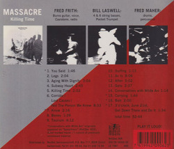 MASSACRE/Killing Time(Used CD) (1981/1st) (マサカー/UK,USA)