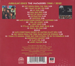 THE MATADORS/Same: Jubilejni Edice 1968/2018 (1968/only) (ザ・マタドールズ/Czech)