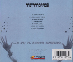 METAMORFOSI/...E Fu Il Sesto Giorno (1972/1st) (メタモルフォーシ/Italy)