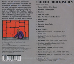 MODULO 1000/Nao Fale Com Paredes (1970/only) (モデュロ 1000/Brazil)