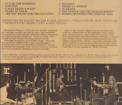 NEIL YOUNG/Harvest(Used CD) (1972/4th) (ニール・ヤング/Canada,USA)