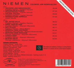 NIEMEN/Czlowiek Jam Niewdieczny(Niemen Enigmatic)(2CD) (1971/5th) (ニーメン/Poland)