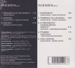 NIEMEN/Vol.1 + Vol.2(2CD) (1972+73/7th) (ニーメン/Poland)
