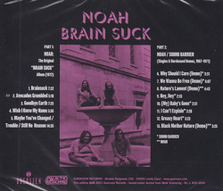 NOAH/Brain Suck (1967-72/Unreleased&Rare) (ノア/USA)