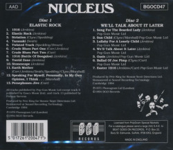NUCLEUS/Elastic Rock + We'll Talk About It Later (1970+71/1+2th) (ニュークリアス/UK)