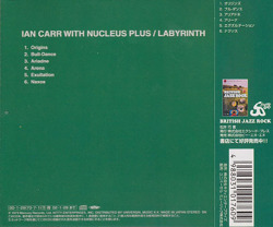 IAN CARR with NUCLEUS Plus/Labyrinth(ラビリンス)(Used CD) (1973/5th) (イアン・カー/ニュークリアス/UK)