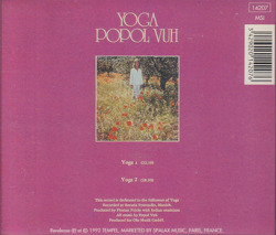 POPOL VUH/Yoga(Used CD) (1976/9th) (ポポル・ヴー/German)