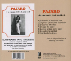 PAJARITO ZAGURI/Pajaro Y La Murga Del Rock And Roll (1976/only) (パハリト・ザグリ/Argentina)