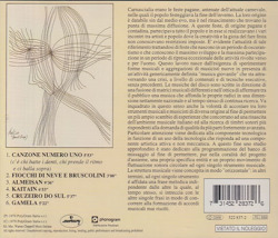 PASQUALE MINIERI & GIORGIO VIVALDI/Carnascialia(Used CD) (パスクアーレ・ミニエーリ&ジョルジオ・ヴィヴァルディ/Italy)