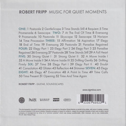 ROBERT FRIPP/Music For Quiet Moments: 8CD Box (2004-15/Comp.) (ロバート・フリップ/UK)