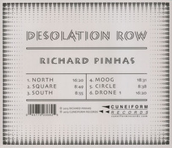 RICHARD PINHAS/Desolation Row (2013) (リシャール・ピナス/France)