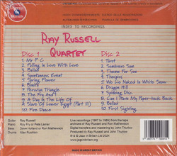 RAY RUSSELL QUARTET/Complete Spontaineous Event: Live 1967-1969 (1967-69/Live) (レイ・ラッセル・クァルテット/UK)