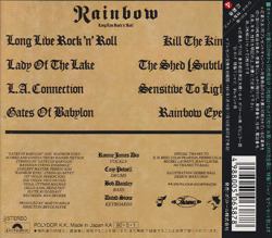 RAINBOW/Long Live Rock'n'Roll(バビロンの城門)(Used CD) (1978/3rd) (レインボー/UK,USA,Canada,Australia)