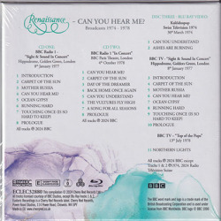 RENAISSANCE(ANNIE HASLAM)/Can You Here Me?: Broadcasts 1974 - 1978(3CD Boxset) (1974-78/Live) (ルネッサンス/UK)