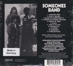 SOMEONES BAND/Same (1970/only) (サムワンズ・バンド/UK)
