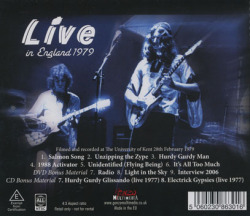 STEVE HILLAGE/Live In England 1979 (1979/DVD+CD) (スティーヴ・ヒレッジ/UK)