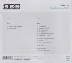 SBB/Live Cuts: Czestochowa 1980(2CD) (1980/Live) (シュレジアン・ブルース・バンド/Poland)