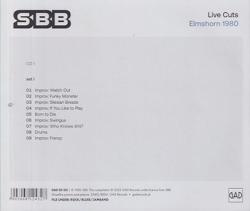 SBB/Live Cuts: Elmshorn 1980 (1980/Live) (シュレジアン・ブルース・バンド/Poland)