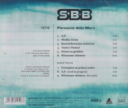 SBB/Porwanie Aldo Moro (1978/Unreleased) (シュレジアン・ブルース・バンド/Poland)