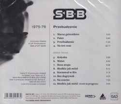 SBB/Przebudzenie (1975-76/Unreleased) (シュレジアン・ブルース・バンド/Poland)