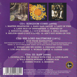 SIR LORD BALTIMORE/The Complete Recordings 1970-2006(3CD) (1970-2006/Comp.) (サー・ロード・バルティモア/USA)