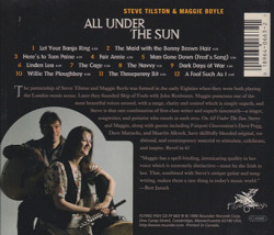 STEVE TILSON & MAGGIE BOYLE/All Under The Sun(Used CD) (1996/2nd) (スティーヴ・ティルストン＆マギー・ボイル/UK)