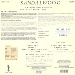 SANDALWOOD/Changeling(LP) (1971/only) (サンダルウッド/UK)