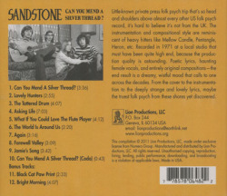 SANDSTONE/Can You Mend A Silver Thread? (1971/only) (サンドストーン/USA)