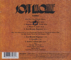 SOFT MACHINE/Third(2CD) (1970/3rd) (ソフト・マシーン/UK)